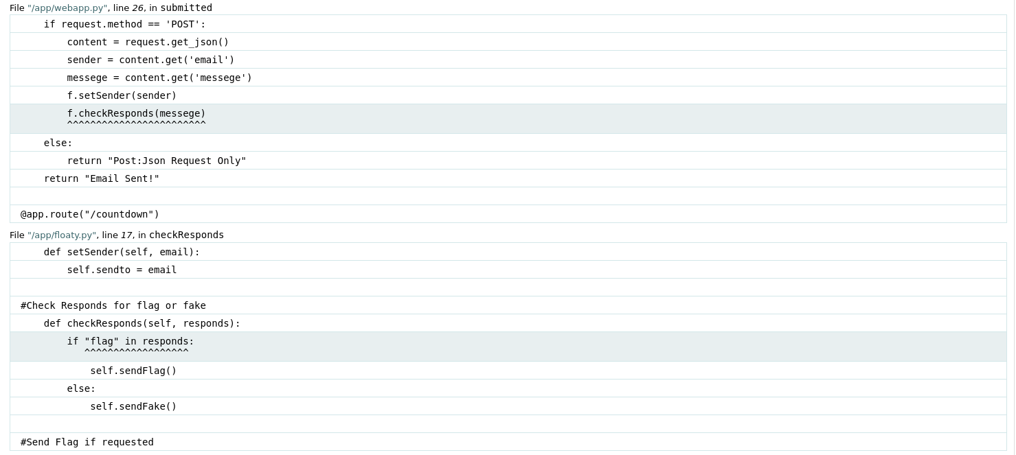 The Expanded Flask Trace
